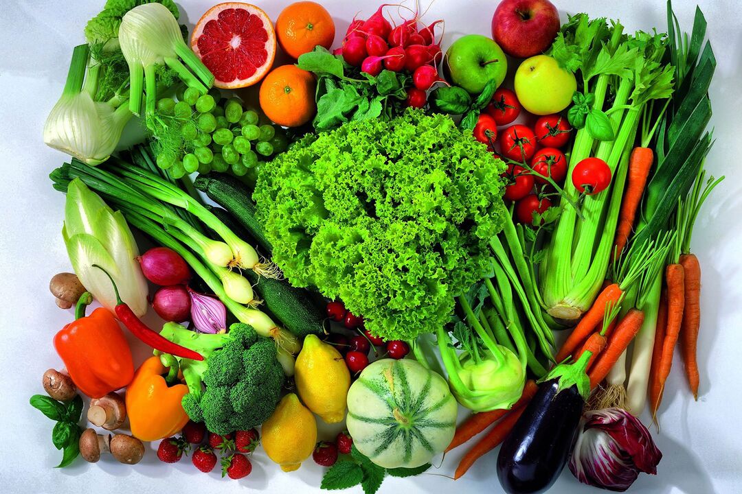 The potency of vegetables and fruits