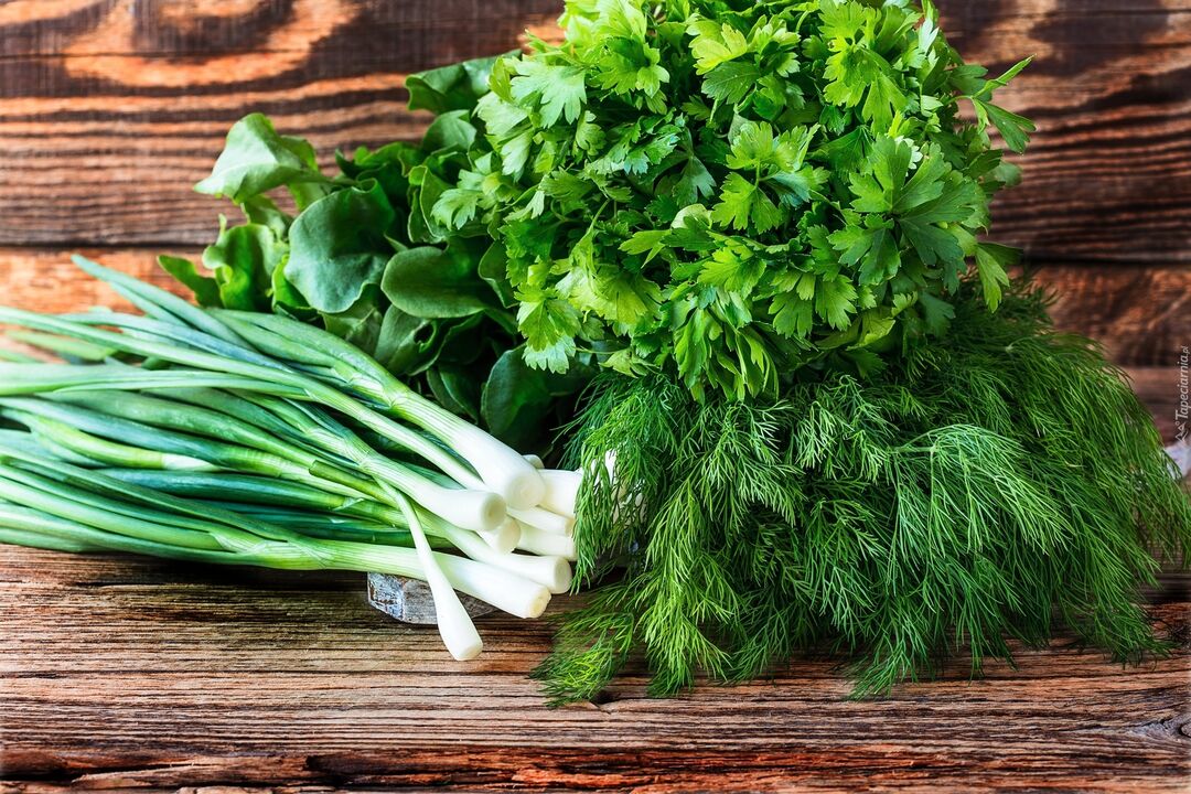 Greens in Men's Diet Perfectly Improve Health, Increase Potency