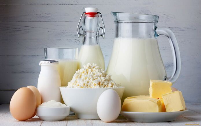 Milk and dairy products for impotence prevention