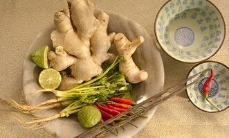 Use ginger to improve efficacy